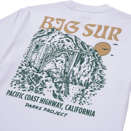 Parks Project - Big Sur Bridges Puff Print Pocket T-Shirt - Men's
