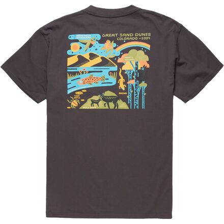 Parks Project - Great Sand Dunes 2004 T-Shirt - Graphite