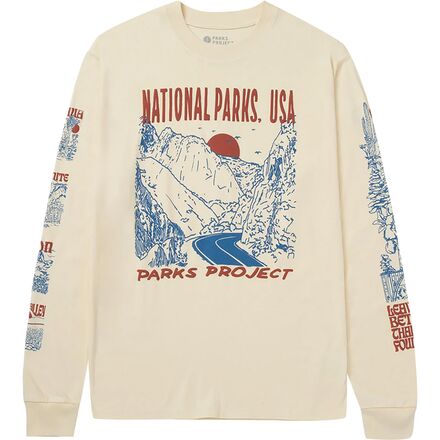 Parks Project - National Parks Puff Print Long-Sleeve T-Shirt