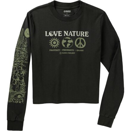 Love Nature Boxy Long-Sleeve T-Shirt - Women's