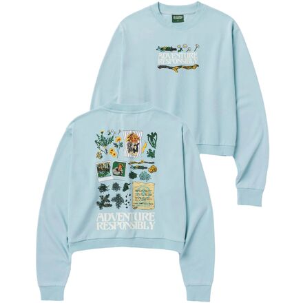 Parks Project - Forest Forager Cropped Crew Sweatshirt - Women's