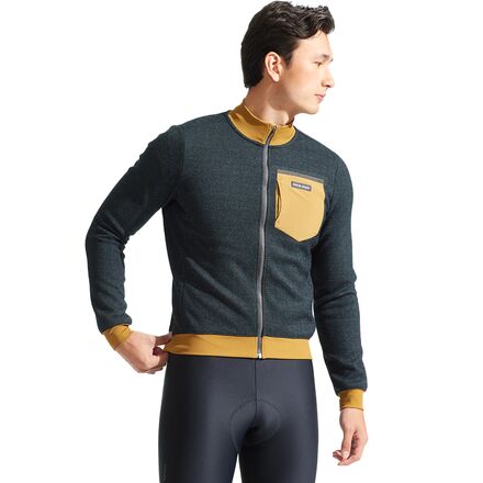 PEARL iZUMi - Expedition Thermal Jersey - Men's - Dark Ink/Toffee