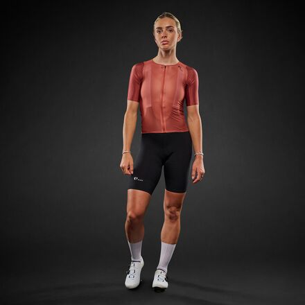 PEARL iZUMi - PI/Black Mesh Short-Sleeve Jersey - Women's