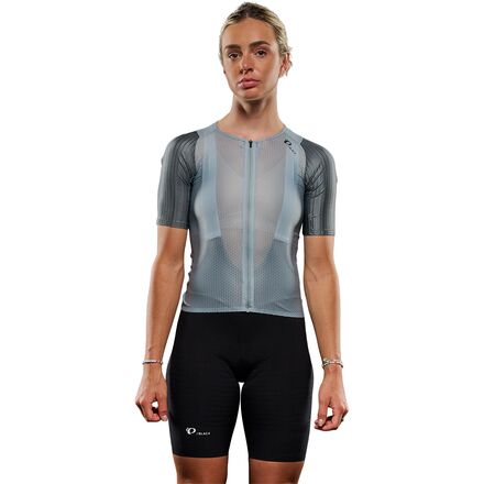 PI/Black Mesh Short-Sleeve Jersey - Women's