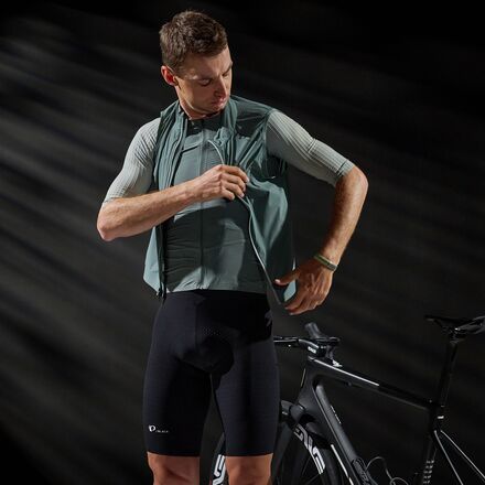 PEARL iZUMi - Pi PRO/BLACK Wind Vest - Men's