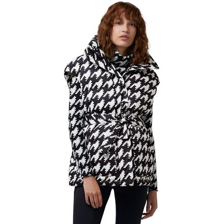 Perfect Moment - Oversize II Vest - Women's - Houndstooth/Black/Snow White