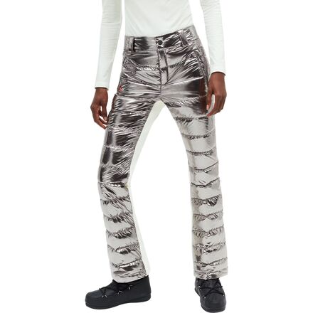 Perfect Moment - Talia Quilted Pant - Women's - Silver Hp Foil