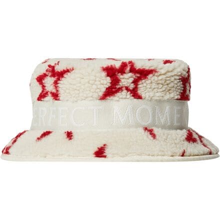 Perfect Moment - Sherpa Stat Bucket Hat - Red