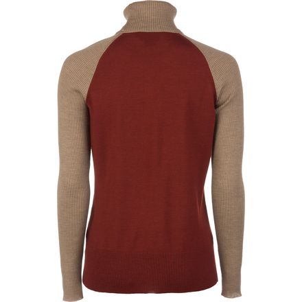 Pendleton - Color Block Turtlebeck Sweater - Women's