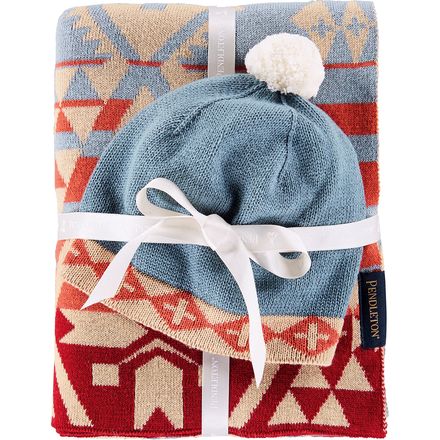 Pendleton - Knit Baby Blanket + Beanie - Infants'