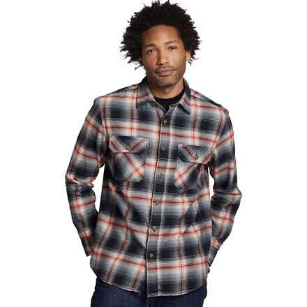 Pendleton - Burnside Flannel Shirt - Men's - Navy/Ivory/Red Plaid