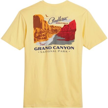 Pendleton - Grand Canyon Graphic Short-Sleeve T-Shirt - Men's - Yellow/Orange