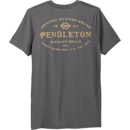 Stamp Logo Graphic T-Shirt - Men's