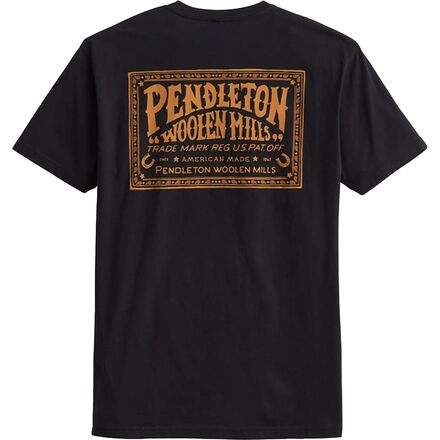 Pendleton - Stamp Logo Graphic T-Shirt - Men's - Black/Gold