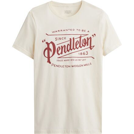 Pendleton - Archive Logo Graphic T-Shirt - Men's - Natural/Maroon