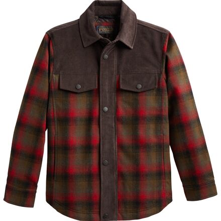 Pendleton - Timberline Shirt Jacket - Men's - Red/Olive Plaid