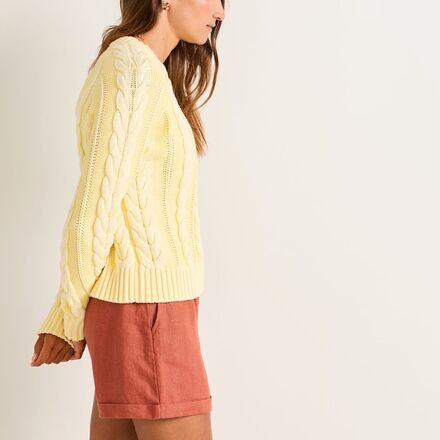 Pendleton - Cotton Cable Sweater - Women's