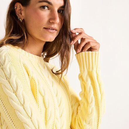 Pendleton - Cotton Cable Sweater - Women's