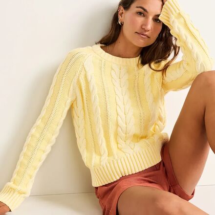 Pendleton - Cotton Cable Sweater - Women's