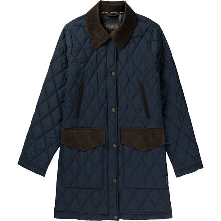 Sun River Corduroy Accent Field Coat - Women's