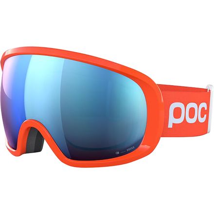 POC - Fovea Mid Clarity Comp Goggles - Fluorescent Orange/Spektris Blue