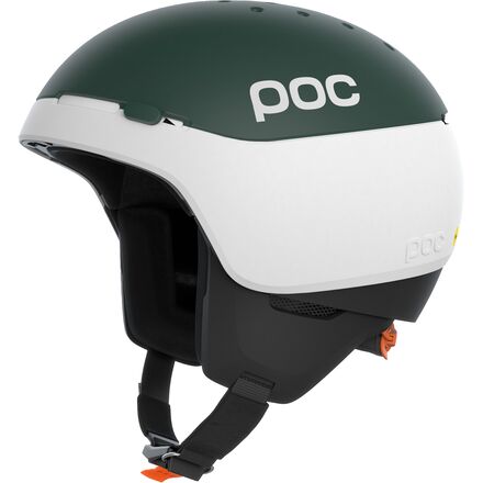 POC - Meninx RS MIPS Helmet - Hydrogen White/Moldanite Green Matte