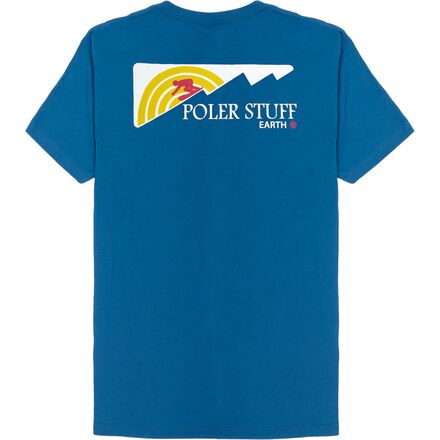 Poler - Downhill T-Shirt - Men's - Cool Blue
