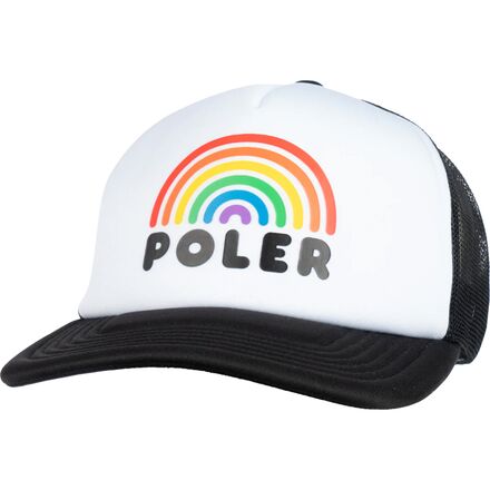 Poler - Rainbow Trucker Hat - Black