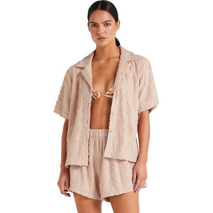 Poolside Paradiso - Mai Tai Short-Sleeve Shirt - Women's