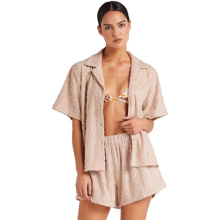 Poolside Paradiso - Mai Tai Short-Sleeve Shirt - Women's