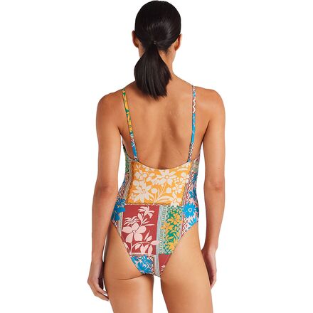 Poolside Paradiso - Wildflower Singlet One-Piece Swimsuit - Women's