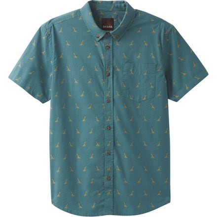 prAna - Broderick Embroidery Short-Sleeve Shirt - Men's