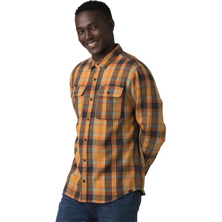 prAna - Westbrook Flannel Shirt - Men's - Sunray