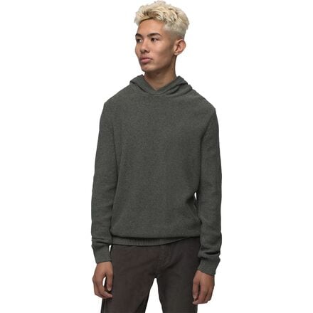 prAna - North Loop Hooded Sweater - Men's - Evergreen