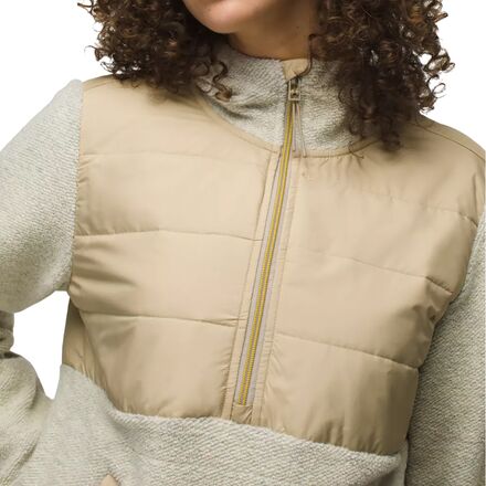 prAna - IncrediWool 1/2-Zip Hooded Jacket - Women's