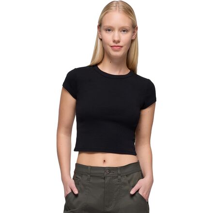Baby Rib Short-Sleeve T-Shirt - Women's