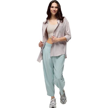 prAna - Railay Oversized Button Down Shirt - Women's
