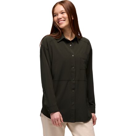 Railay Oversized Button Down Shirt - Women's