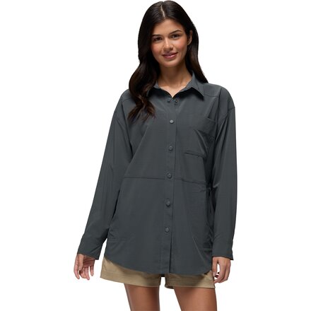 Railay Oversized Button Down Shirt - Women's
