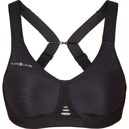 Pure Lime - Moulded Trainer Bra - Women's