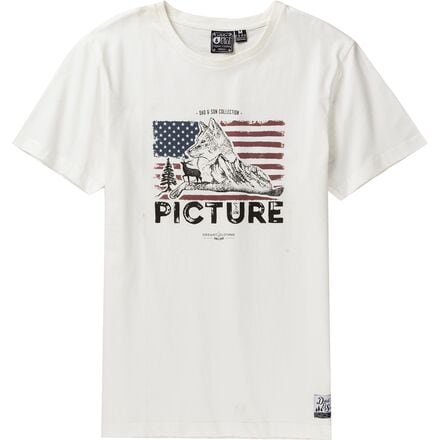 Picture Organic - American Flag T-Shirt - Men's