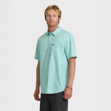 Quiksilver - Ditsy Blossom Classic Short-Sleeve Shirt - Men's