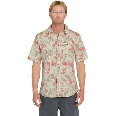 Jetty Bloom Classic Stretch Short-Sleeve Shirt - Men's
