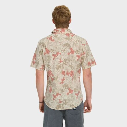 Quiksilver - Jetty Bloom Classic Stretch Short-Sleeve Shirt - Men's
