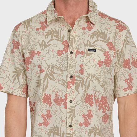 Quiksilver - Jetty Bloom Classic Stretch Short-Sleeve Shirt - Men's