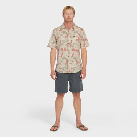Quiksilver - Jetty Bloom Classic Stretch Short-Sleeve Shirt - Men's
