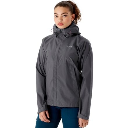 Rab - Downpour Eco Jacket - Women's - Graphene