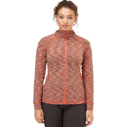 Rab - Maze Hooded Fleece Jacket - Women's - Red Grapefruit