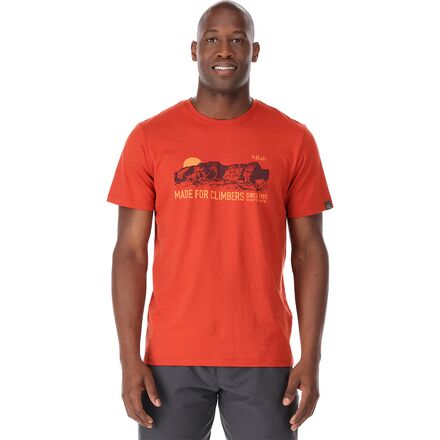 Rab - Stance Sundowner T-Shirt - Men's - Red Clay