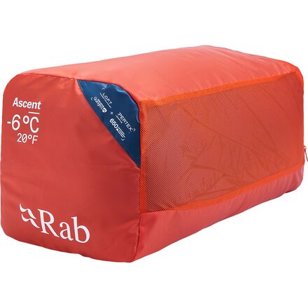 Rab - Ascent Sleeping Bag: 20F Down